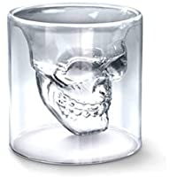 JUZEN Doble Vidrio De Vino Vaso De Whisky Creativa Cóctel De Vino De Vidrio De Cristal De La Personalidad De Vodka…
